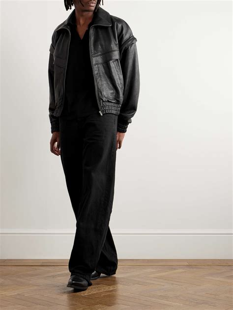saint laurent leather jacket mens replica